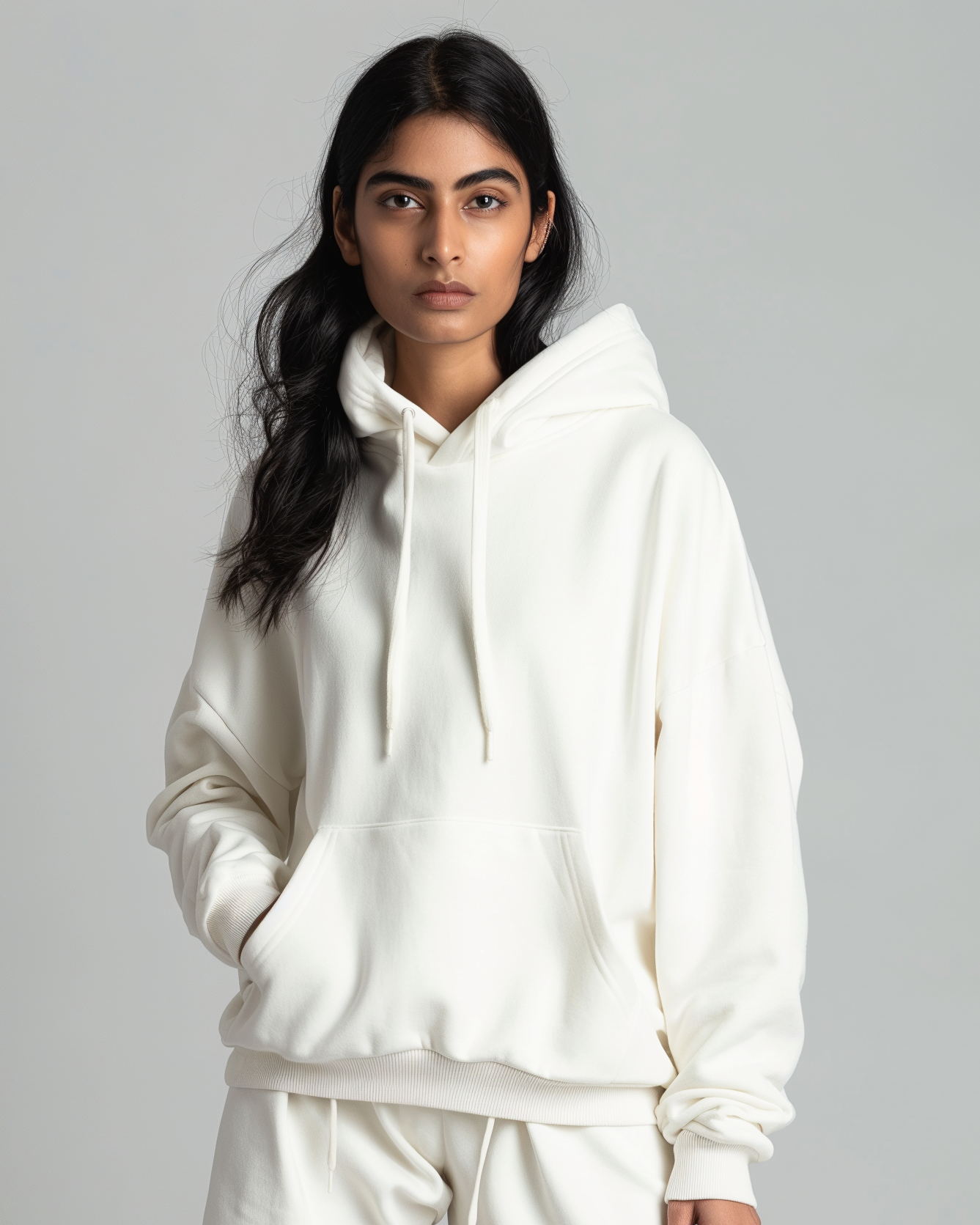 Blanche Female Oversized Summer Hoodie