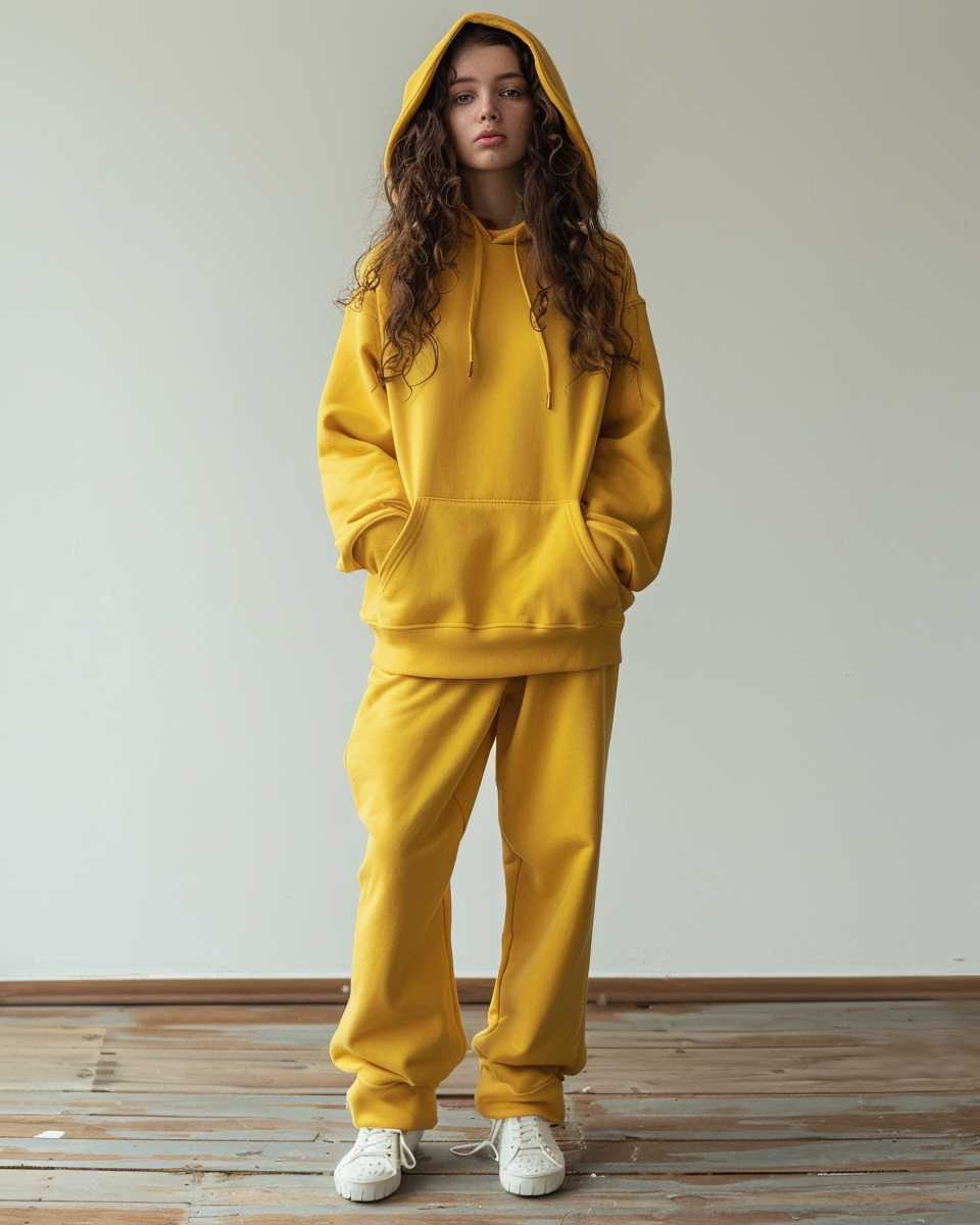 Women Oversized Summer Hoodies & Lounge Pants Co-ords