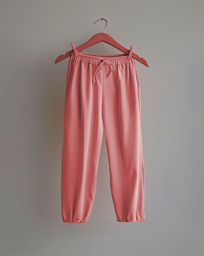 Blush Rose Oversized Hoodie & Lounge Pants Co-Ords