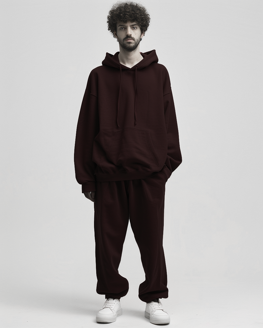 Cabernet Oversized Hoodie & Lounge Pants Co-Ords