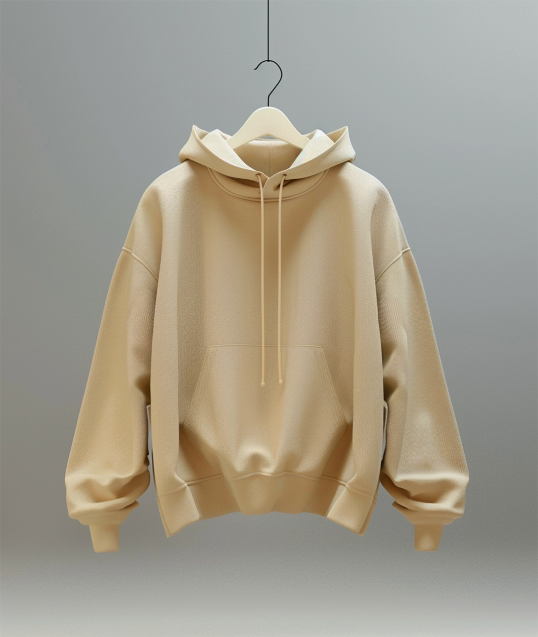 Fawn Oversized Hoodie & Lounge Shorts Co-Ords