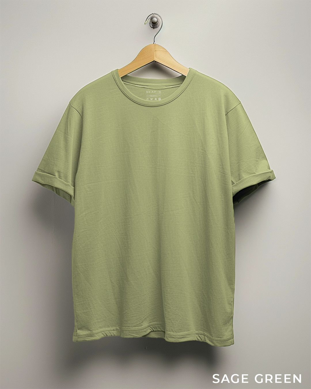 Sage Green Oversized T-Shirt & Lounge Pants Co-Ords