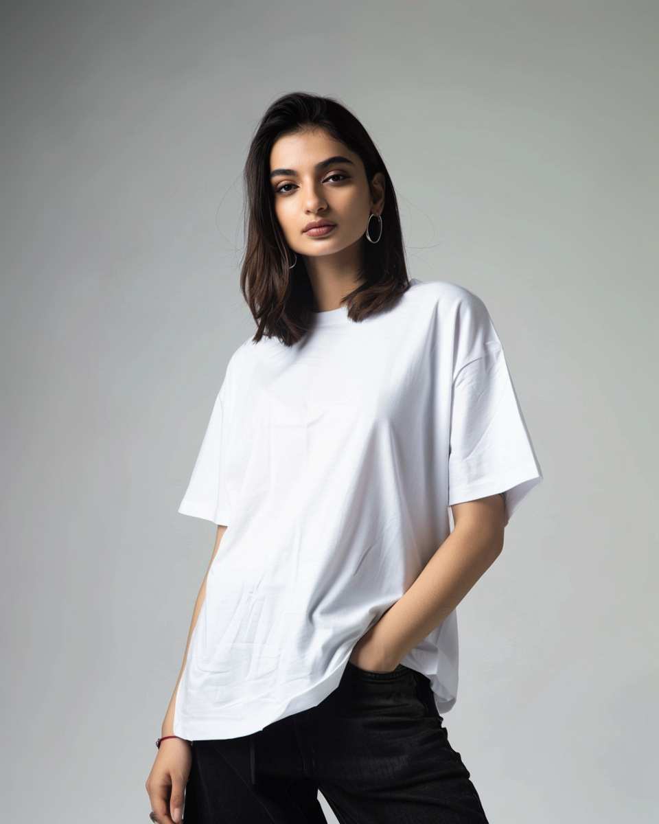 Blanche Female Oversized T-Shirt