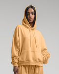 Beige Female Oversized Summer Hoodie