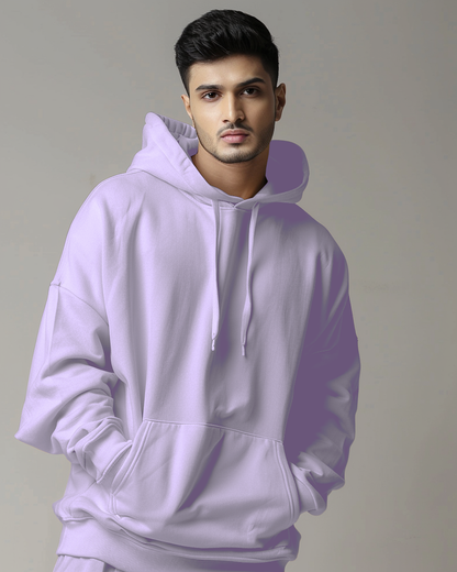 Lilac Male Oversized Summer Hoodie