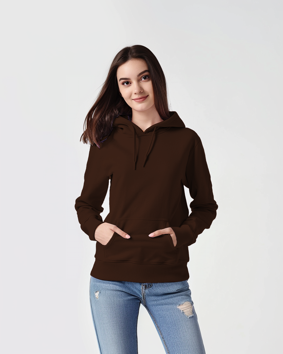 Mocha Female Regular Summer Hoodie