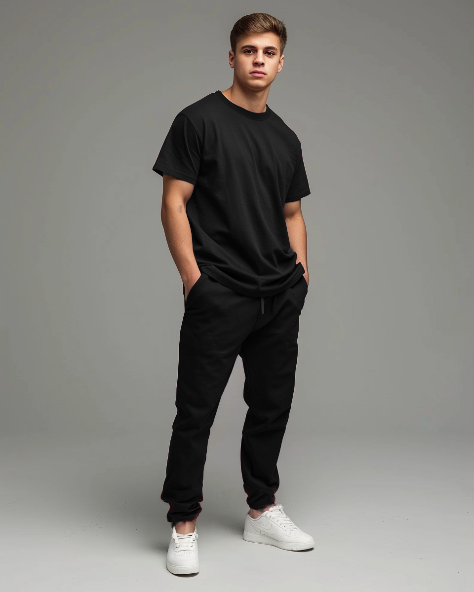 Raven Oversized T-Shirt & Lounge Pants Co-Ords