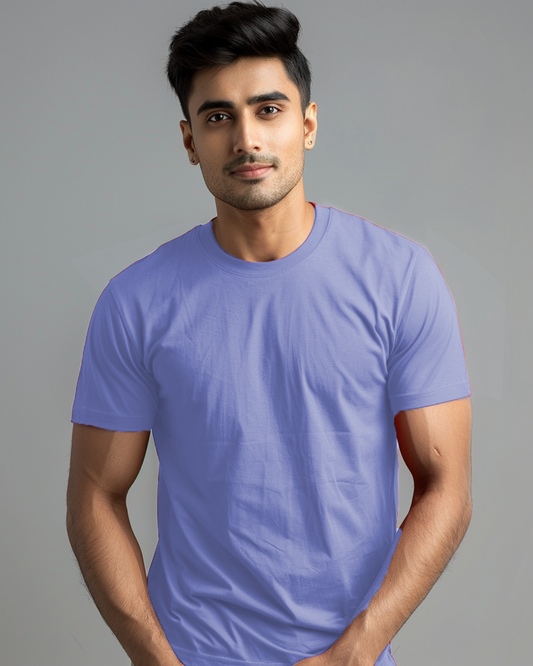 Lavender Male Regular T-Shirt