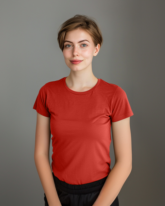 Carmine Female Regular T-Shirt