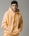 Beige Male Oversized Summer Hoodie