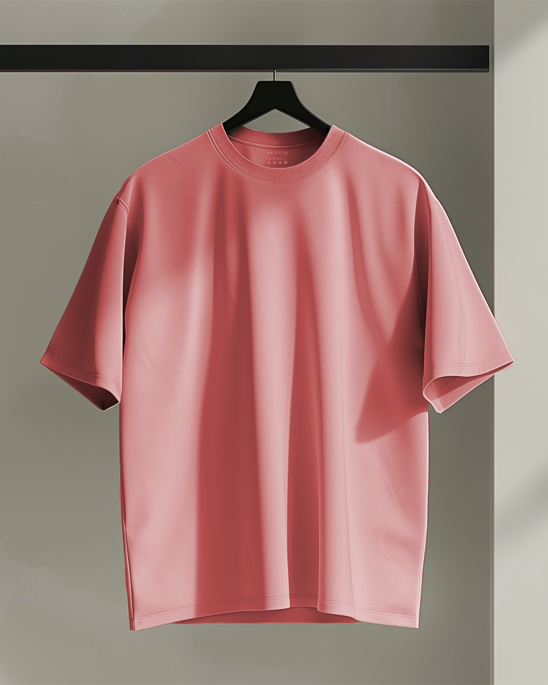 Blush Rose Oversized T-Shirt & Lounge Shorts Co-Ords