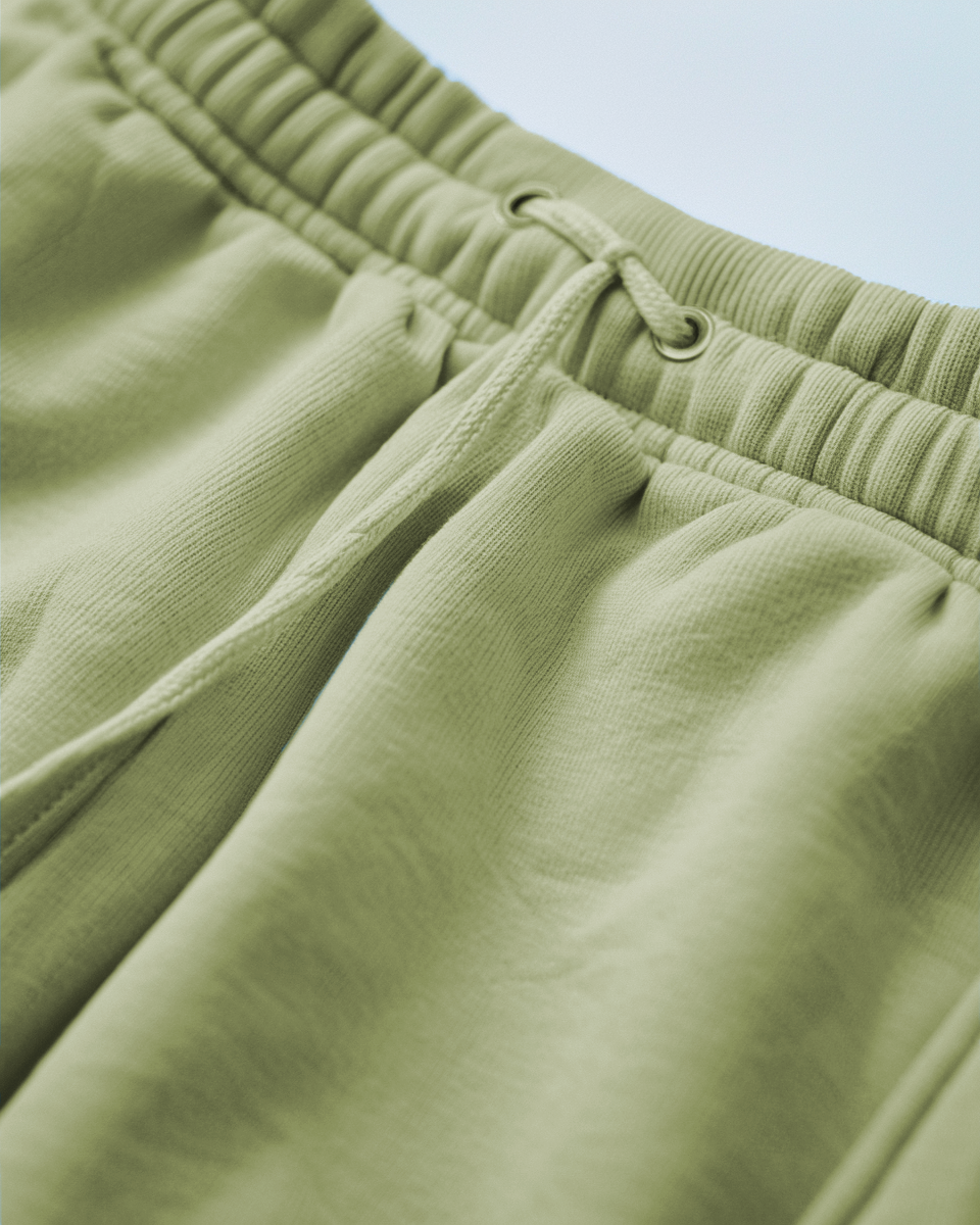 Sage Green Female Oversized T-Shirt & Lounge Pants Co-Ords