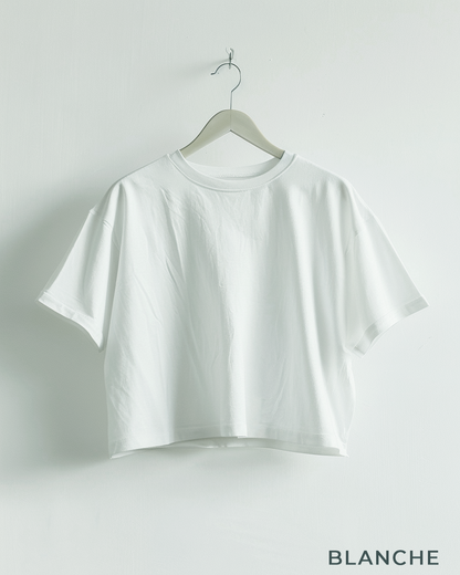 Blanche Crop Oversized T-Shirt