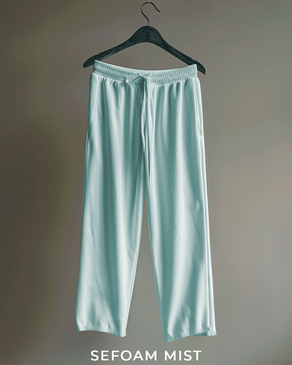 Seafoam Mist Female Oversized Hoodies & Lounge Pants Co-Ords