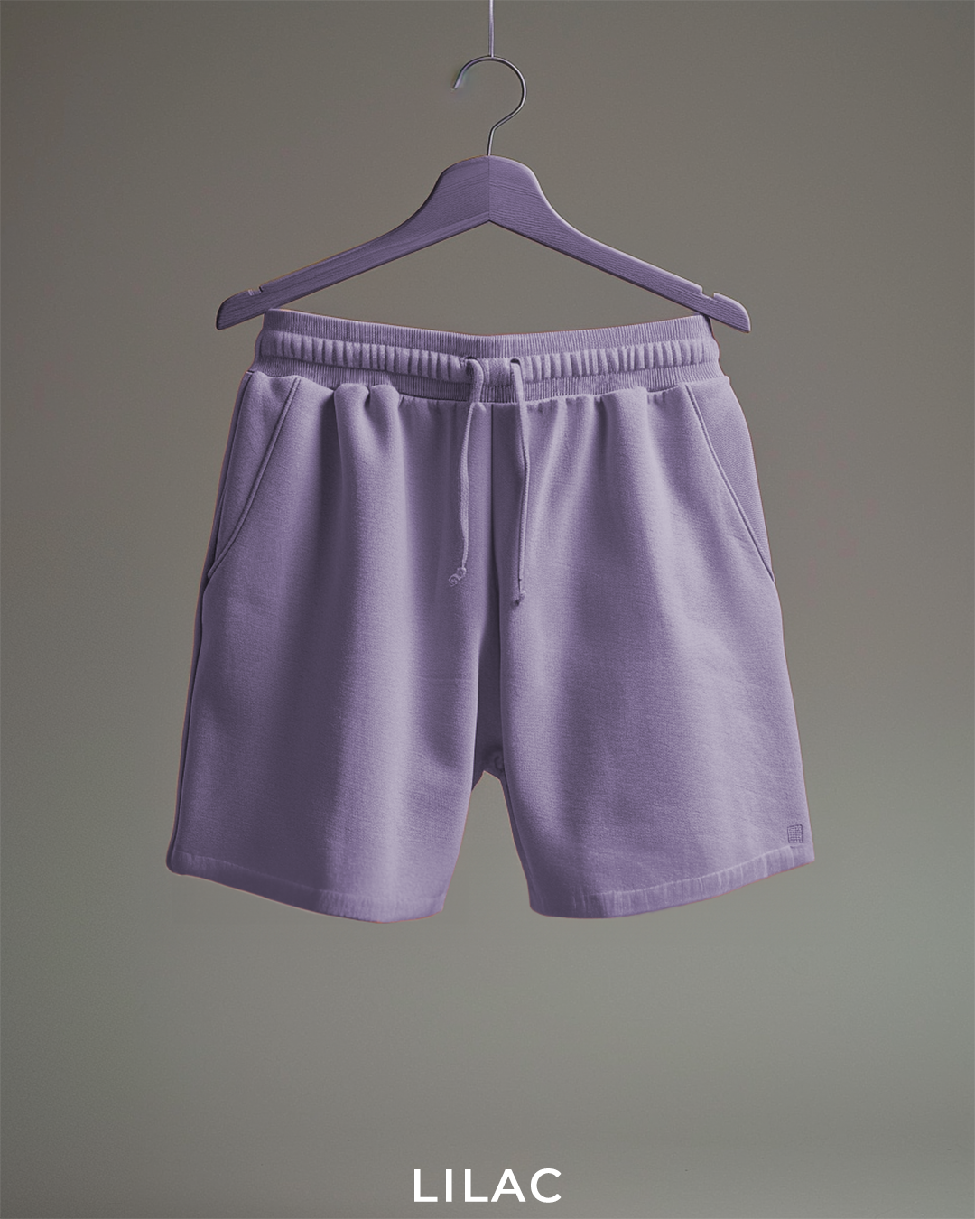 Lilac Oversized Hoodie & Lounge Shorts Co-Ords