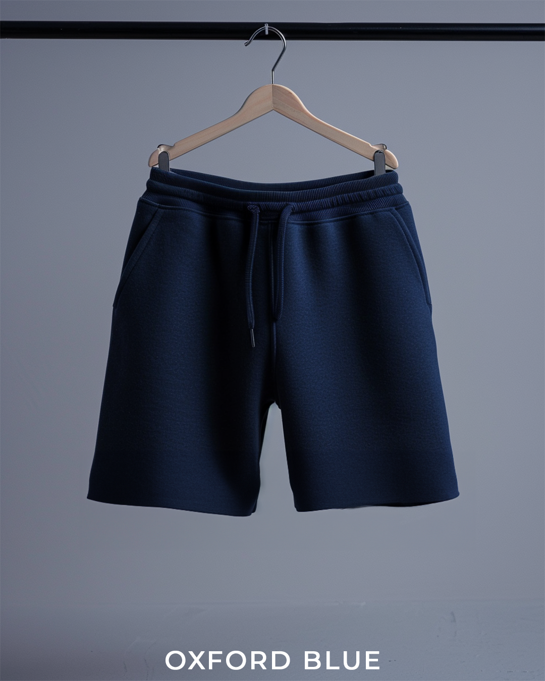 Oxford Blue Male Lounge Shorts