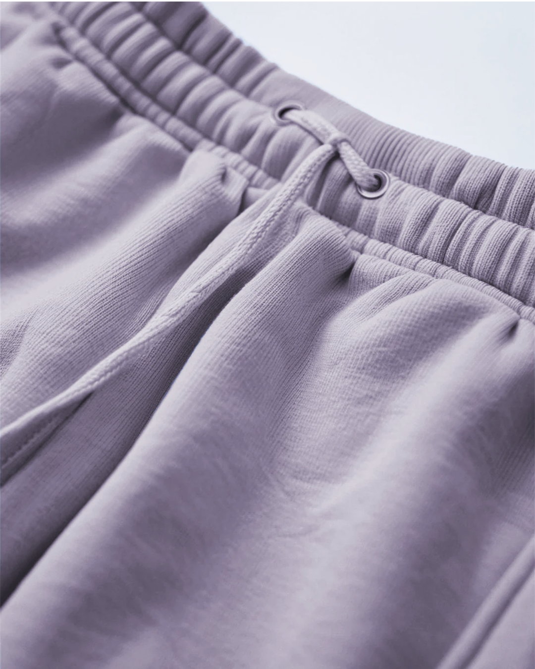 Lilac Female Oversized Crop T-Shirts & Lounge Pants Co-Ords