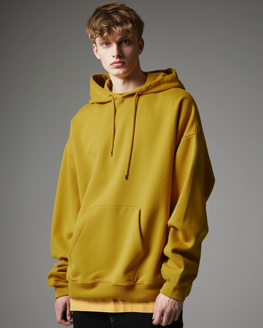 Yellow Orche Oversized Summer Hoodie