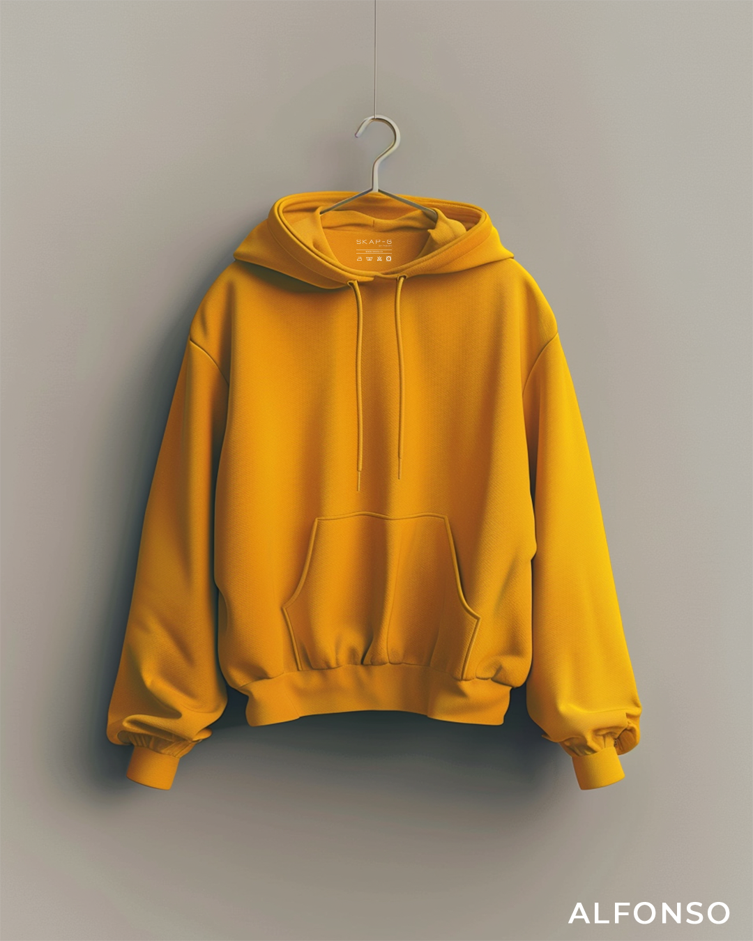 Alfonso Oversized Summer Crop Hoodie