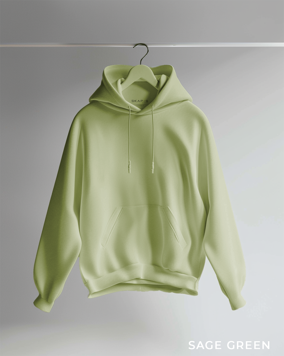 Sage Green Female Oversized Summer Hoodie