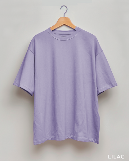 Lilac Oversized T-Shirt & Lounge Pants Co-Ords