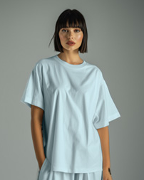 Seafoam Mist Female Oversized T-Shirt