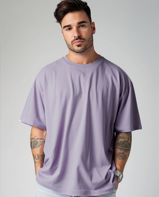 Lilac Male Oversized T-Shirt