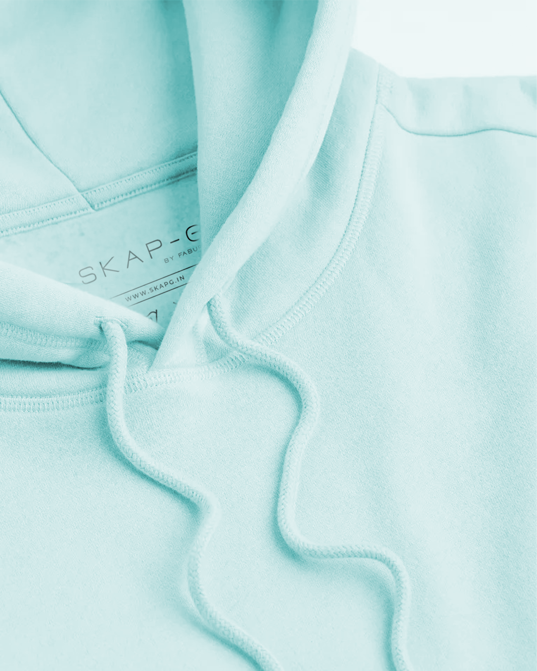 Seafoam Mist Male Regular Summer Hoodie