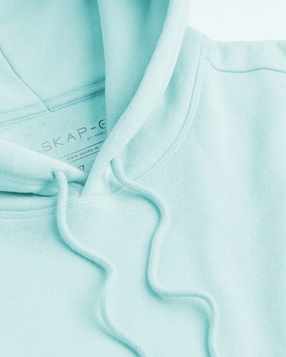 Seafoam Mist Male Regular Summer Hoodie