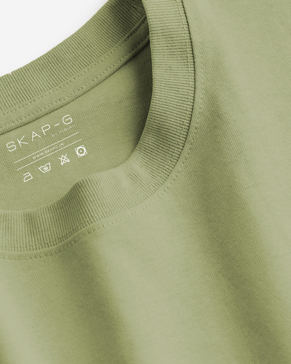 Sage Green Female Oversized T-Shirt