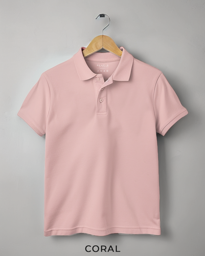 Pack of 3 Unisex Solid Polos