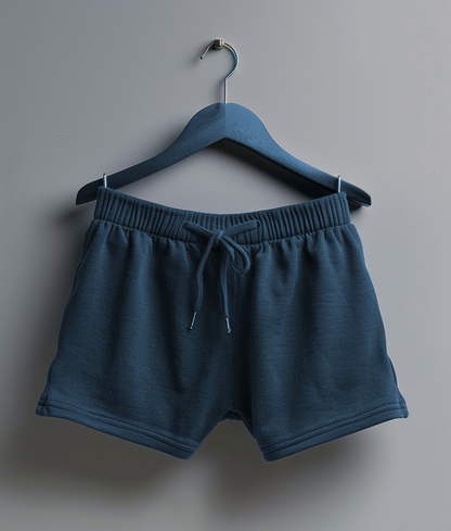 Prussian Blue Oversized T-shirt & Lounge Shorts Co-Ords