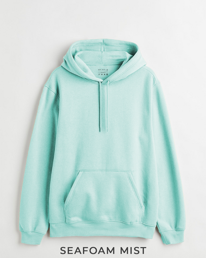 Seafoam Mist Male Regular Summer Hoodie