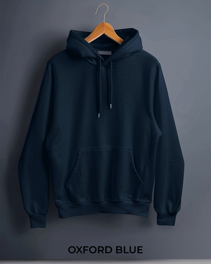 Oxford Blue Male Oversized Summer Hoodie