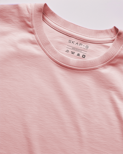 Peachy Pink Female Regular T-Shirt