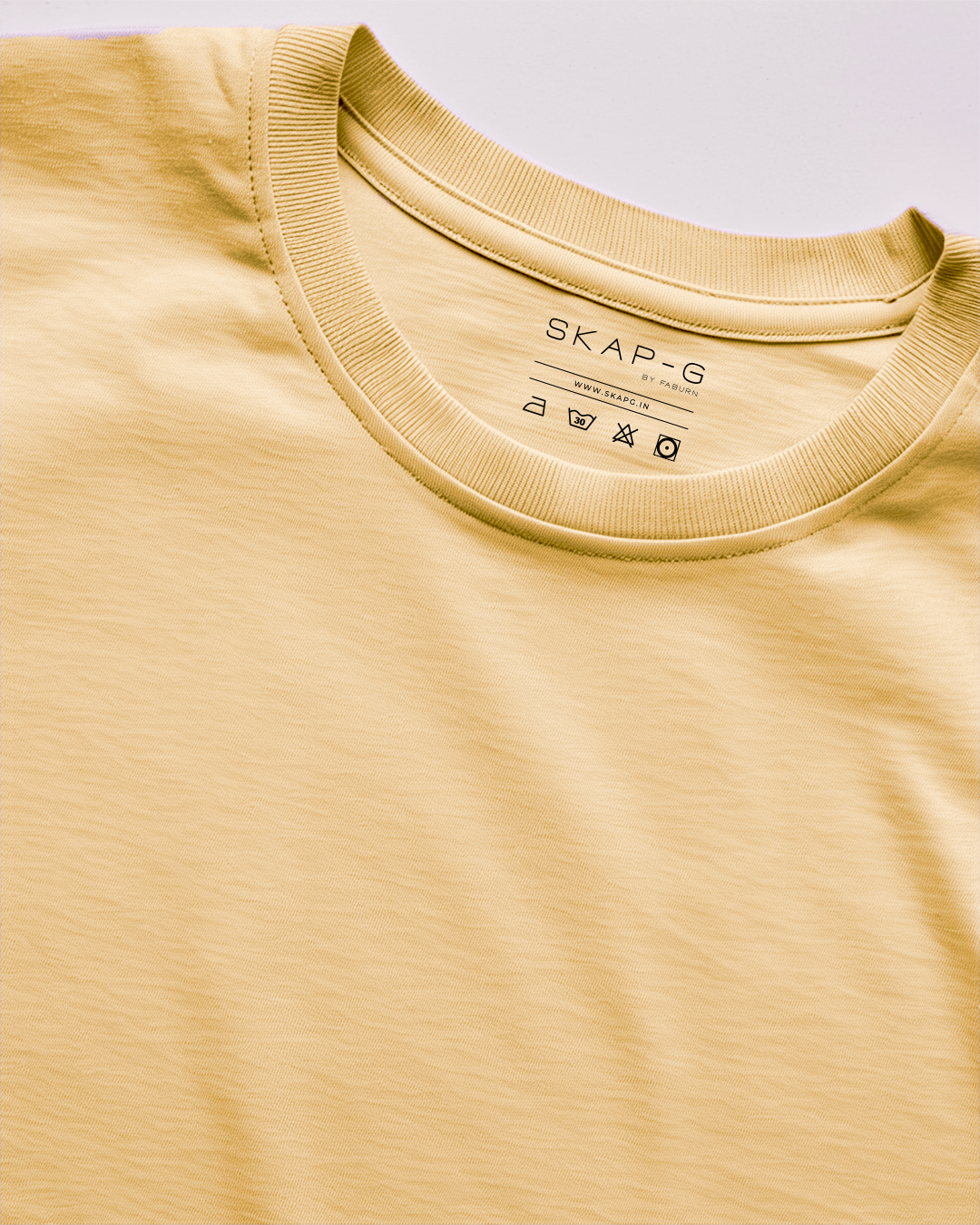 Beige Female Regular T-Shirt