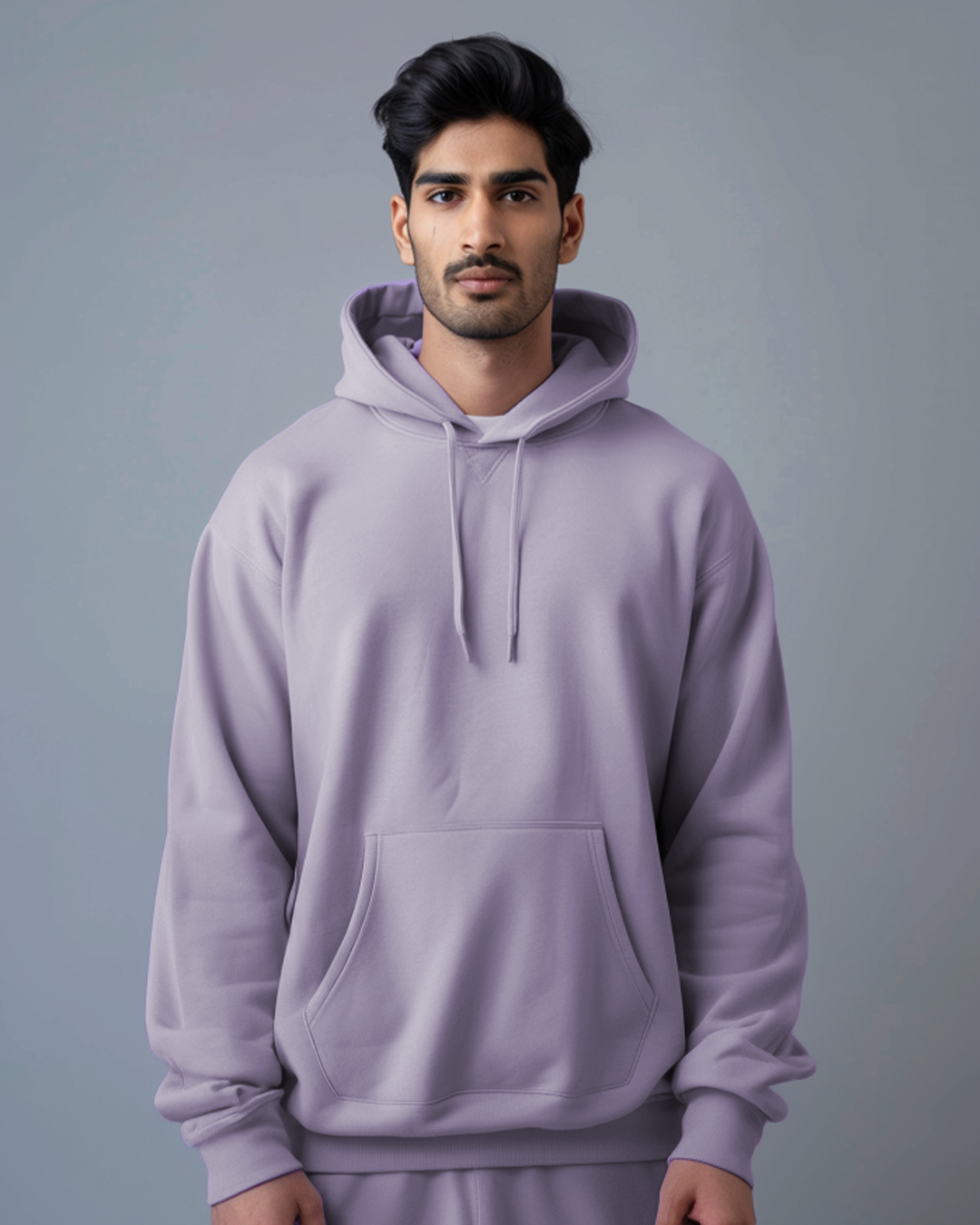 Lilac Male Regular Summer Hoodie