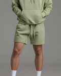 Sage Green Male Lounge Shorts