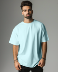 Seafoam Mist Male Oversized T-Shirt