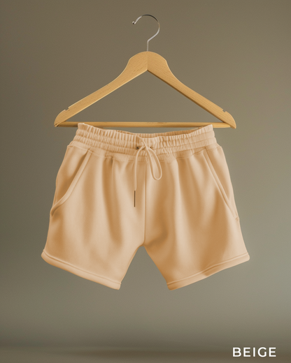 Beige Male Lounge Shorts