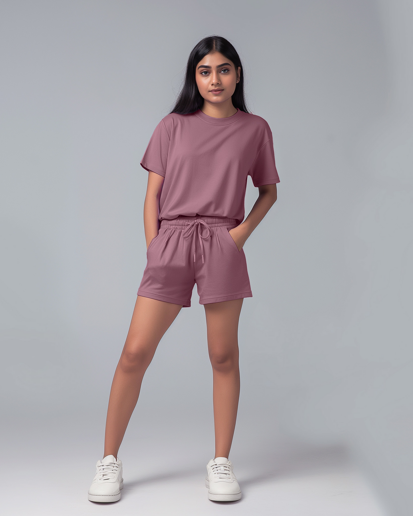 Mauve Female Lounge Shorts