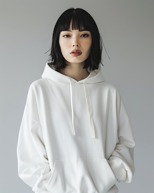 Blanche French Terry Oversized Summer Hoodie