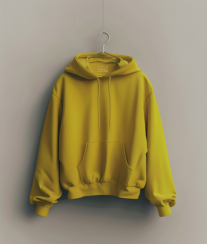 Yellow Orche Oversized Hoodie & Lounge Pants Co-Ords